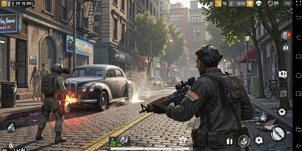 66d - Gameplay yang mendebarkan dengan tantangan tiada henti.